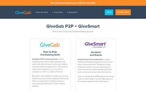 GiveSmart Partnership - GiveGab