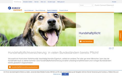 Hundehaftpflichtversicherung: Günstig bei Zurich Connect ...