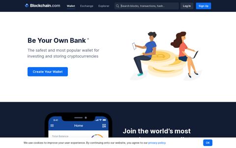 Blockchain.com Wallet - Store and Invest in Crypto