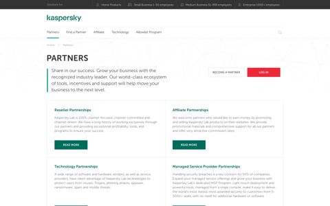Our Partners - Solutions and Opportunities | Kaspersky