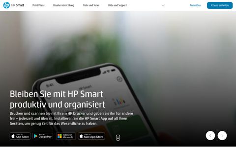 HP Smart und Ihr Drucker ergänzen sich perfekt
