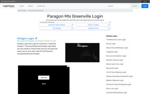 Paragon Mls Greenville - Paragon Login - LoginFacts
