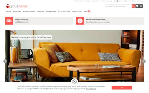 yourhome.de: Onlineshop - Einrichten und Wohnen