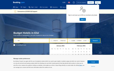 The 10 best budget hotels in Elst, Netherlands | Booking.com