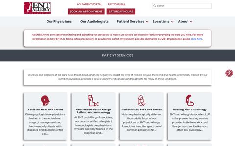 Patient Services - ENT and Allergy Associates