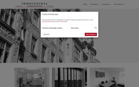 Home - IMMOCENTRAL Immobilientreuhand GmbH