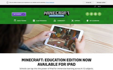 iPad | Minecraft: Education Edition
