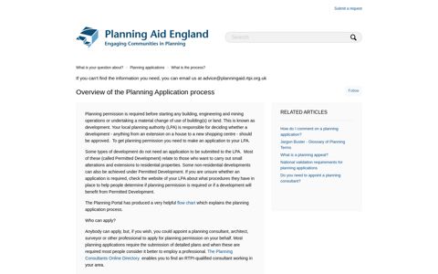 Overview of the Planning Application process – What is your ...