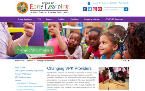 Changing VPK Providers | OEL