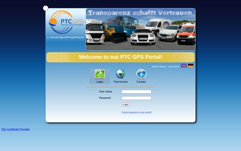 our PTC GPS Portal!