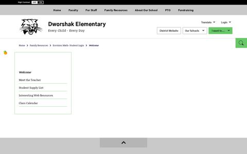 Envision Math- Student Login / Welcome