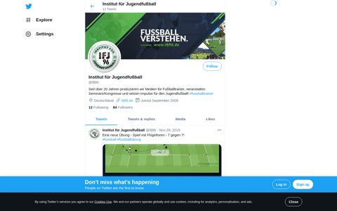 Institut für Jugendfußball (@ifj96) | Twitter