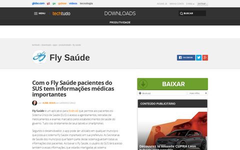 Fly Saúde | Download | TechTudo