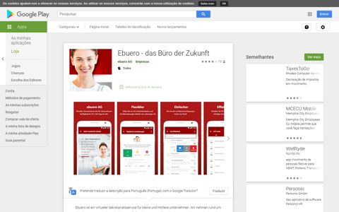 Ebuero - das Büro der Zukunft – Apps no Google Play