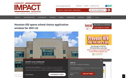 Houston ISD opens school choice application window for ...