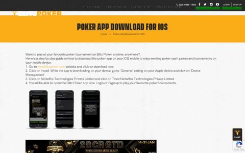 Poker App Download For iOS | Real Money iOS Poker App ...
