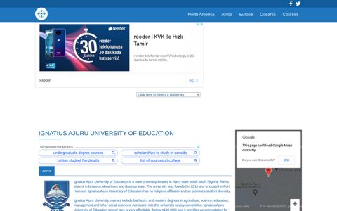 IAUE| School Fees, Courses & Admission info