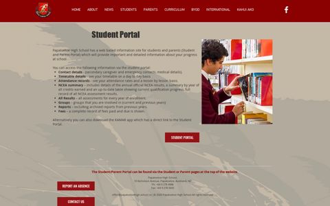 Student Portal - Papatoetoe High School