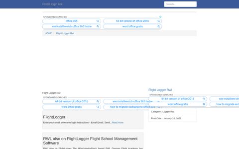 [LOGIN] Flight Logger Rwl FULL Version HD ... - Portal login link