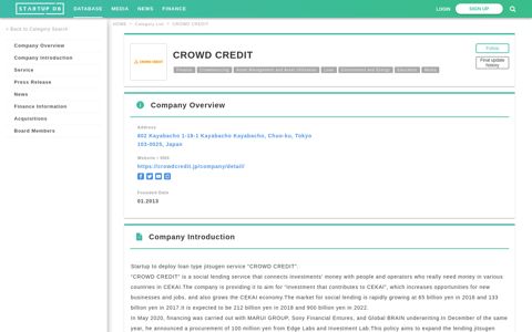 CROWD CREDIT / Finance,Crowdsourcing,Asset ...