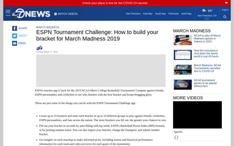 ESPN Tournament Challenge: How to build your bracket for ...
