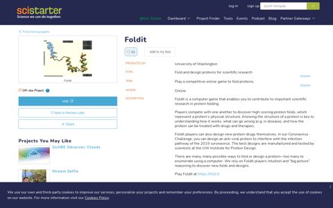 Foldit - SciStarter