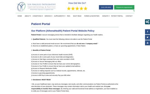 Patient Portal in Los Angeles, CA | Los Angeles Integrative ...