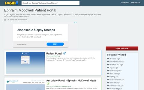 Ephraim Mcdowell Patient Portal - Loginii.com