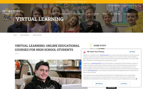 Virtual & Online Learning Options | Horizon Charter Schools
