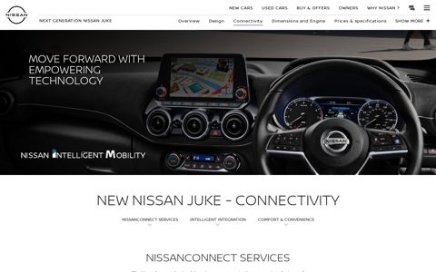 Nissan Juke 2019 - Small SUV Coupé | Connectivity | Nissan