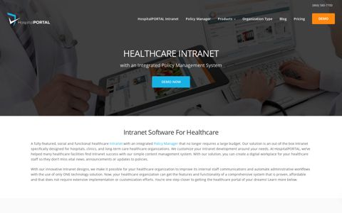 Healthcare Intranet Portal / Content Management System ...