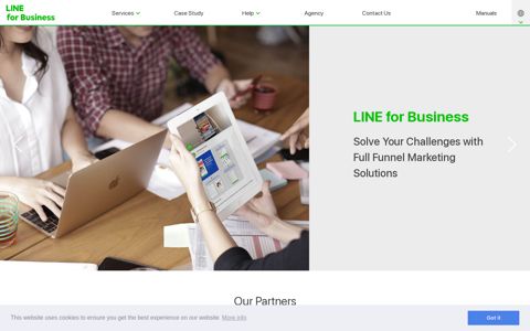 Admin Login | LINE for Business