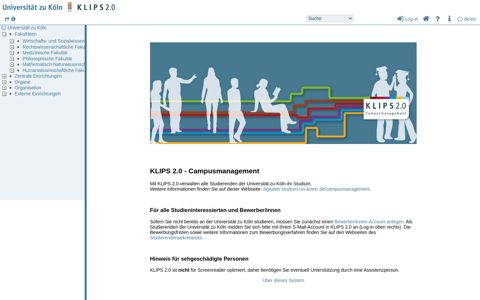 Klips 2.0 - Universität zu Köln