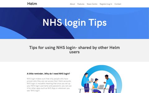 NHS login Tips - Helm