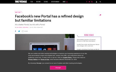 Facebook Portal 10-inch 2019 review: better design, familiar ...