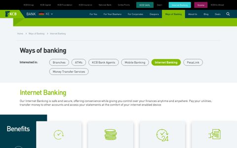 KCB Online Banking, KCB Internet Banking - KCB Bank ...