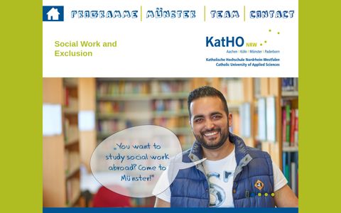 Social Work and Exclusion: Münster - KatHO NRW