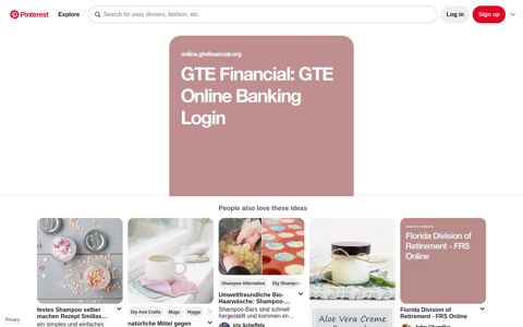 GTE Online Banking Login - Pinterest