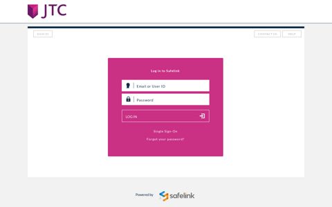 JTC Client Portal: Sign In