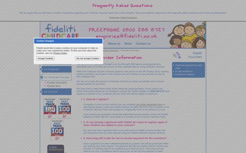Fideliti Childcare Vouchers - Childcare Provider Information