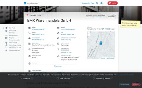 EMK Warenhandels GmbH | Implisense
