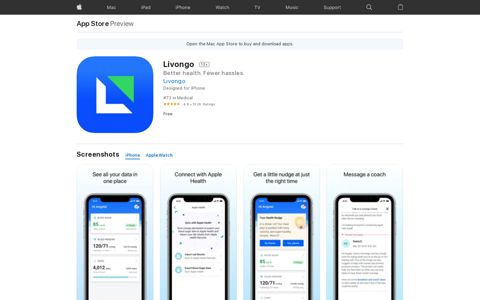 ‎Livongo on the App Store