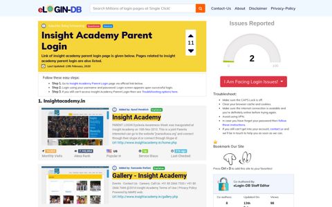 Insight Academy Parent Login - login login login login 0 Views