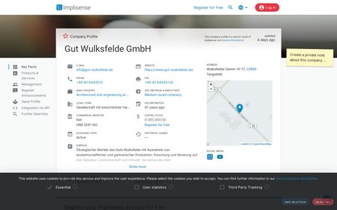 Gut Wulksfelde GmbH | Implisense