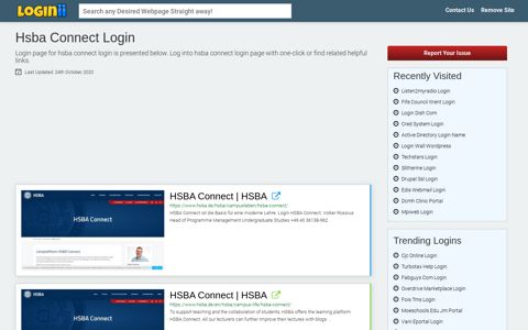 Hsba Connect Login | Accedi Hsba Connect - Loginii.com