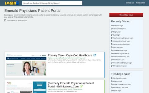 Emerald Physicians Patient Portal - Loginii.com