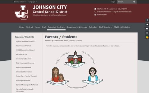 Parents / Students - Johnson City Central School District