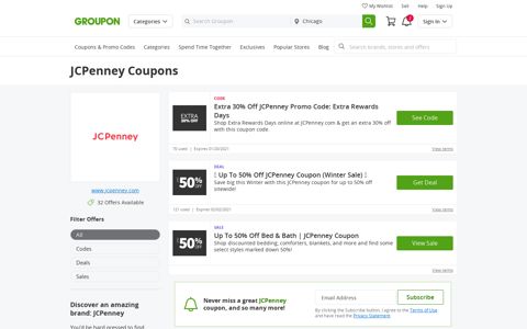 40% Off JCPenney Coupons & Coupon Codes - December ...