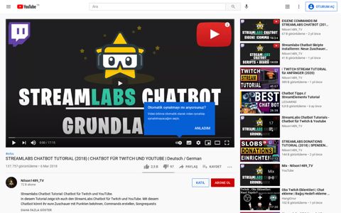 STREAMLABS CHATBOT TUTORIAL (2018 ... - YouTube