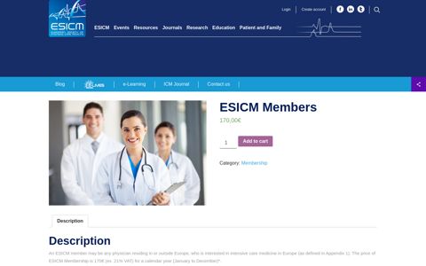 ESICM Members - ESICM